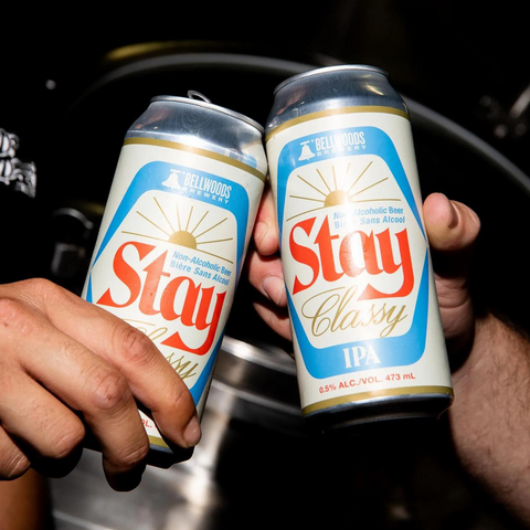 Bellwoods Stay Classy IPA - Non-Alcoholic Beer Made in Canada