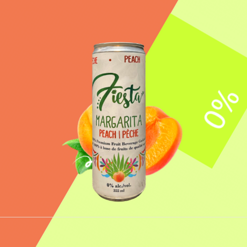 Fiesta Peach Margarita | Alcohol-Free Margarita, Bright & Fruity