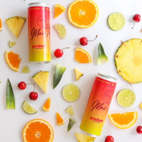 Gradient Mai Tai | Island Vibes Alcohol-Free Cocktail Made in Calgary