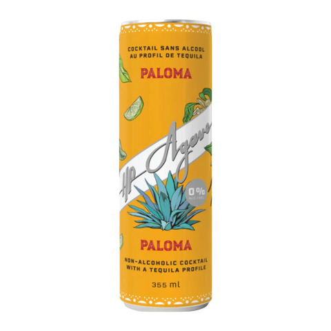 HP Agave Paloma | Alcohol-Free Cocktails Made in Canada. Notes of Fresh grapefruit, touch of lime, and a hint of vanilla.