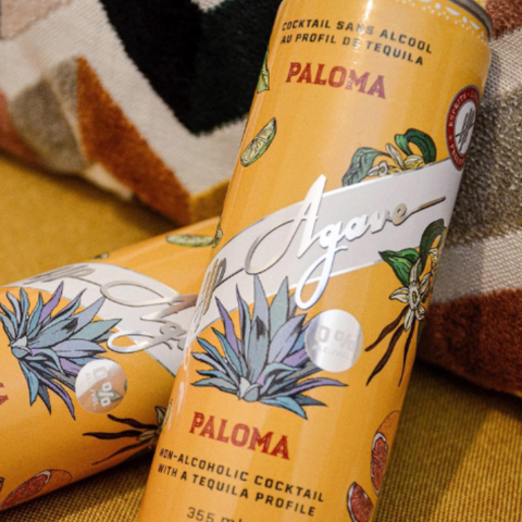 HP Agave Paloma | Alcohol-Free Cocktails Made in Canada. Notes of Fresh grapefruit, touch of lime, and a hint of vanilla.