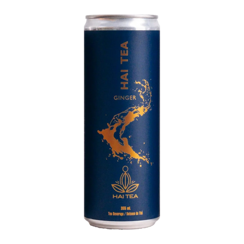 Hai Tea Ginger | Zesty, Botanical, Champagne Inspired, Alcohol-Free Cocktail Made in Canada