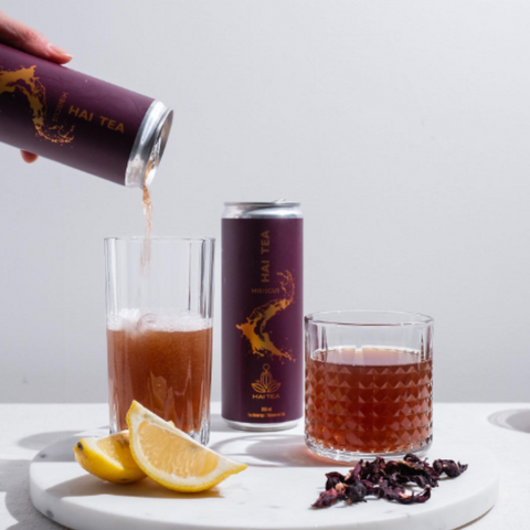 Hai Tea Hibiscus | Tart & Elegant Tea Based Non-Alcoholic Cocktail