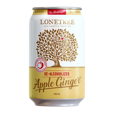 Lonetree Non-Alcoholic Apple Ginger Cider - Non-Alcoholic