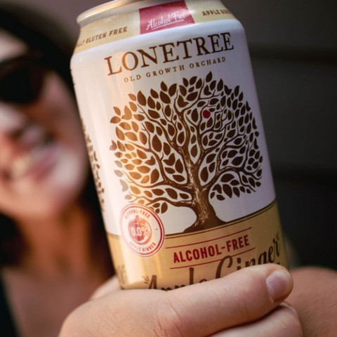 Lonetree Non-Alcoholic Apple Ginger Cider - Alcohol-Free Cider Made in Canada