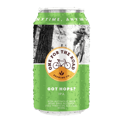 Got Hops IPA | Calgary Made Non-Alcoholic Beer. Crisp and hop forward IPA. Judges Selection at the 2024 Alberta Beverage Awards