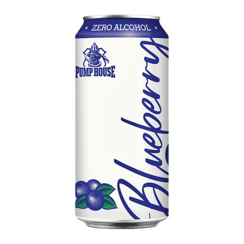 Pump House Blueberry Ale | Non-Alcoholic beers available in Calgary, fruited alcohol-free beer perfect for patio season