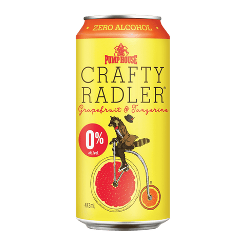 Pump House Crafty Radler | Alcohol-Free drinks available in Calgary