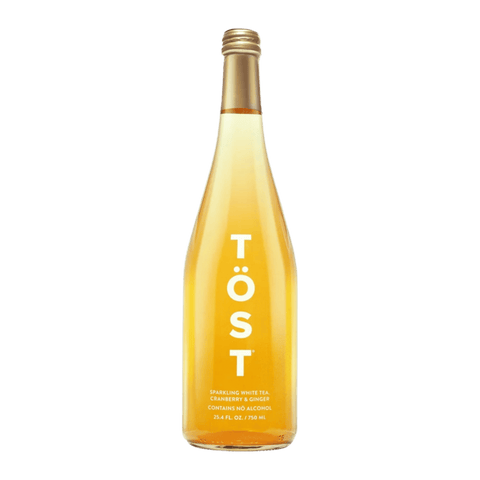 TOST Sparkling Tea | Single Serving Sparkling Wine Beverage with white tea, white cranberry, and ginger. Perfect for any celebration!