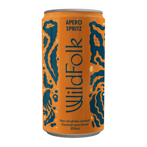 Wild Folk Apero Spritz | Alcohol-Free botanical cocktail made in Calgary