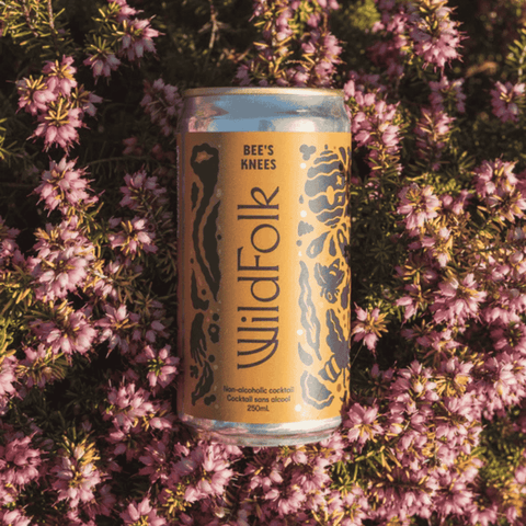 Wild Folk Bees Knees | Alcohol-free botanical cocktail. Notes of honey and spice