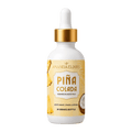 A bottle of Pina Colada non-alcoholic mushroom cocktail by Ananda Elixirs