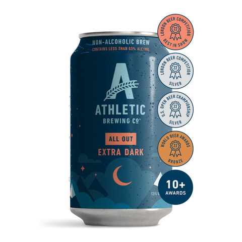 Athletic Brewing All Out Stout 6-PK