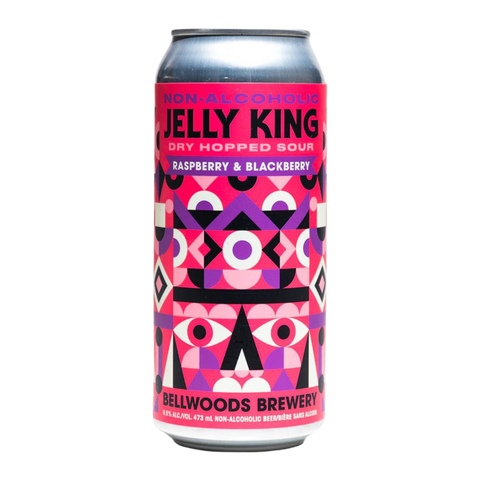 Bellwoods Jelly King Raspberry & Blackberry - Non-alcoholic Beer Made in Canada