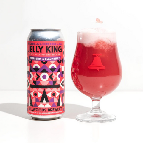 Bellwoods Jelly King Raspberry & Blackberry - Non-Alcoholic Beer Made in Canada