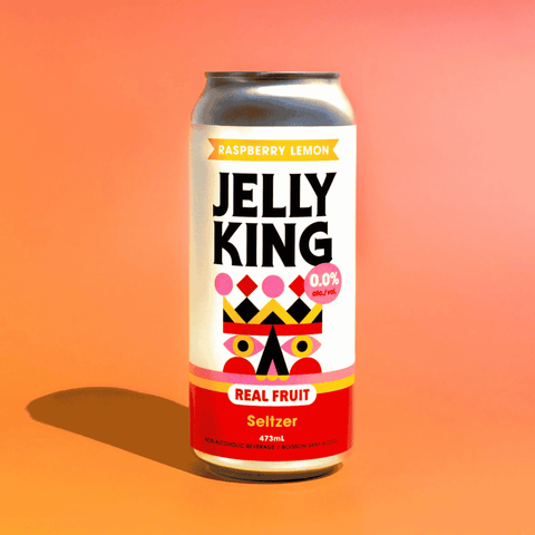 Bellwoods Jelly King Raspberry Lemon Non-Alcoholic Seltzer