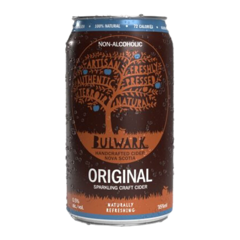 Bulwark Original Cider Non-Alcoholic Cider Made in Canada