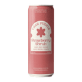 A pink can of Casa Pinata Strawberry Shrub