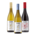 Three bottles of DIVIN non-alcoholic wine