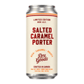 A can of Dry Goods Salted Caramel non-alcoholic Porter