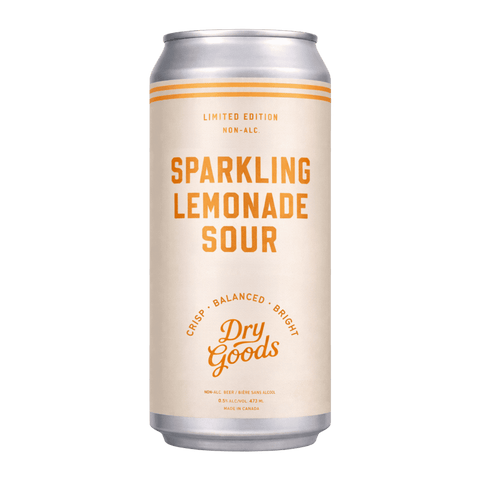 Can of non-alcoholic Sparkling Lemonade Sour by Dry Goods