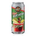 Can of Farmery Virgin Beer Caesar Dill Pickle with an illustration of a Caesar cocktail