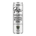 A can of Fiesta Margarita Original Bulldog Zero, a non-alcoholic margarita cocktail