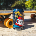 A can of non-alcoholic gluten-free Amber from Go Brewing
