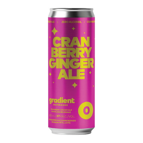 Gradient Cranberry Ginger Ale