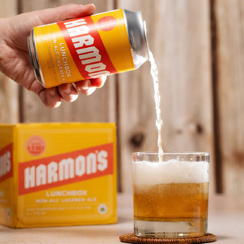 Harmon's Lunchbox Lagered Ale | Non-Alcoholic Beer