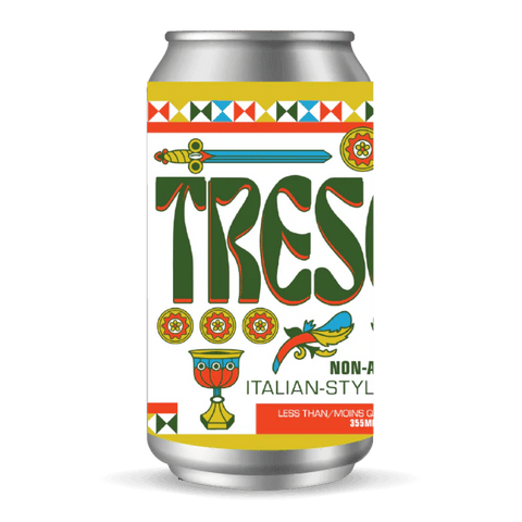 Harmon's Tresette Italian Pilsner | Non-Alcoholic Beer