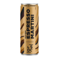 A brown can with dark swirls from Local Spirit Distilling Co. Non-alcoholic cold brew espresso martini