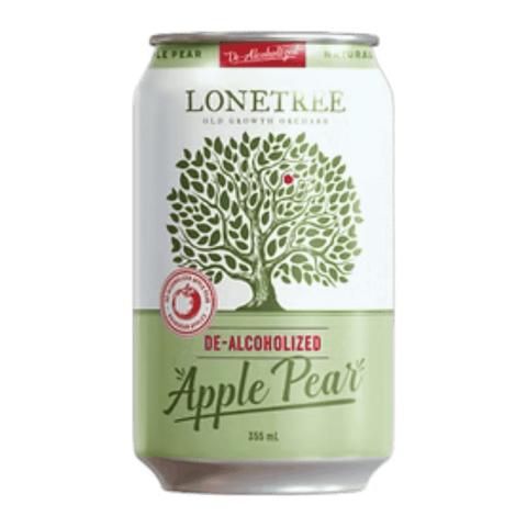 Lonetree Non-Alcoholic Apple Pear Cider | Alcohol-Free Canadian Cider available in Calgary at Santé Dry Bottle Shop