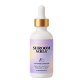 A purple bottle of Lavender Lemonade Shroom Soda by Ananda Elixirs