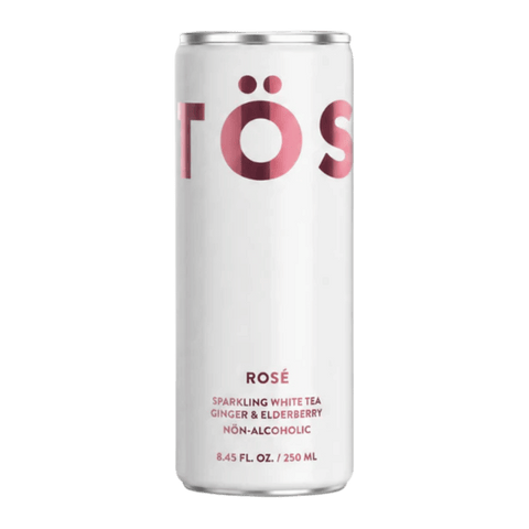A can of TOST Rose Sparkling Tea