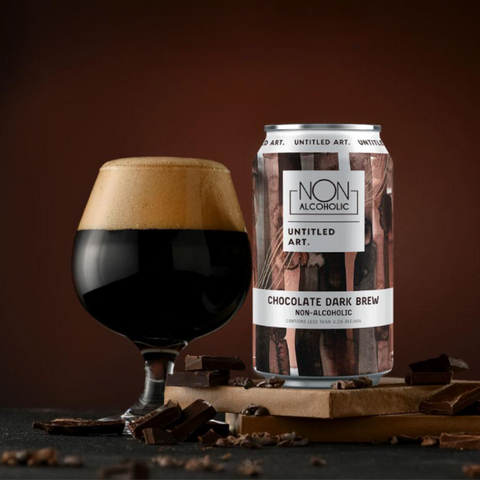 Untitled Art Chocolate Dark Brew | Non-Alcoholic Beer