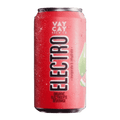 A red can of Vaycay Brew Co Electro, with the text Organic Electrolyte Beverage