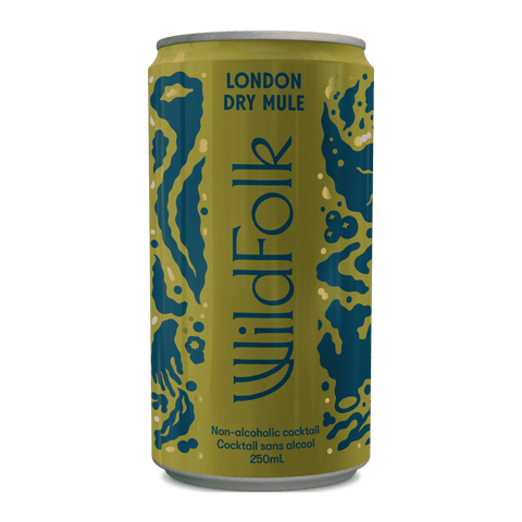 A can of Wild Folk non-alcoholic London Dry Mule