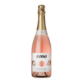 A bottle of Zeno non-alcoholic sparkling rosé wine